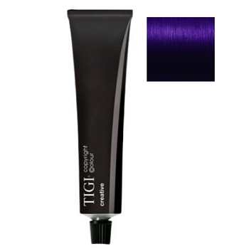 Стойкая Крем-Краска - Tigi Copyright Сolour Creative 33/22 - интенсивный темно-коричневый насыщенно-фиолетовый